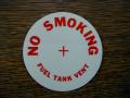 OEM Boston Whaler Parts - Decal - No Smoking - Fuel Tank Vent