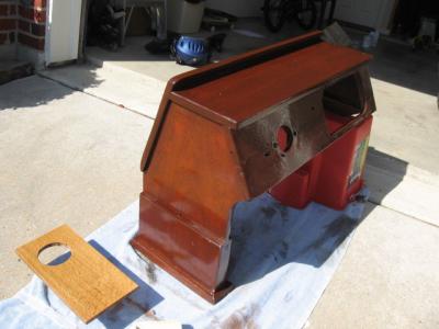Boston Whaler - Console with Varnish
