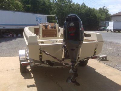 Boston Whaler - From the rear