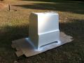 Boston Whaler - console painted oyster white