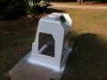 Boston Whaler - console painted 2