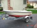 Boston Whaler - Side and Trailer