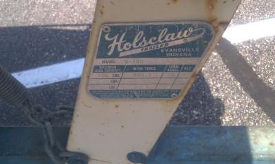 Boston Whaler - Holsclaw Trailer Sticker