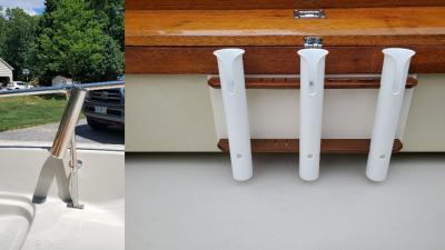 Boston Whaler - Rod Holders Forward And Aft
