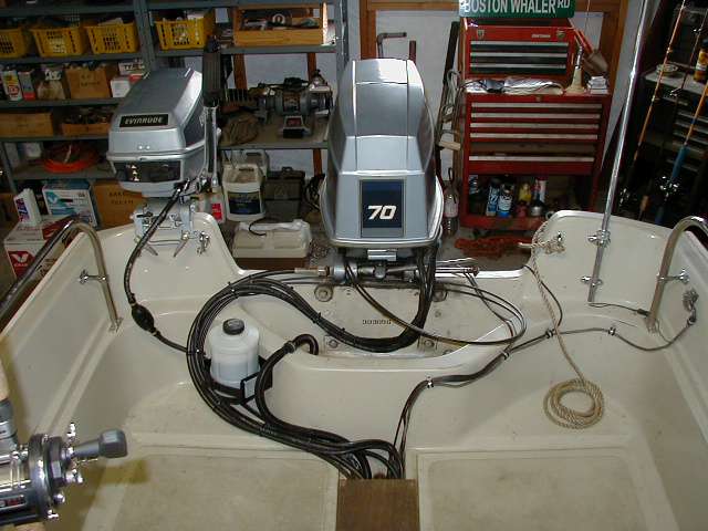 Whaler Central - Boston Whaler Boat Information and Photos - Discussion  Forum: Control Cable Rigging for 1993 Evinrude 88 HP